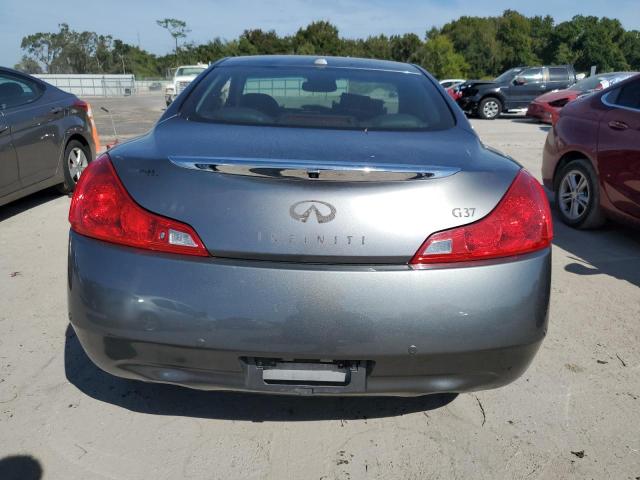 JN1CV6EK7BM215420 - 2011 INFINITI G37 BASE GRAY photo 6