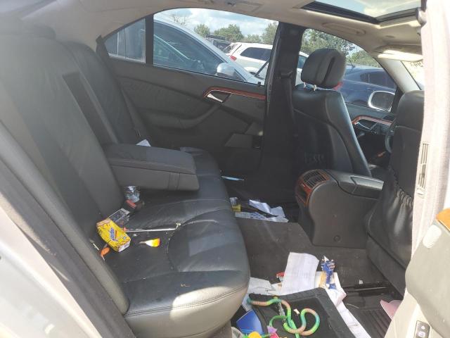 WDBNG83J16A480846 - 2006 MERCEDES-BENZ S 430 4MATIC SILVER photo 10