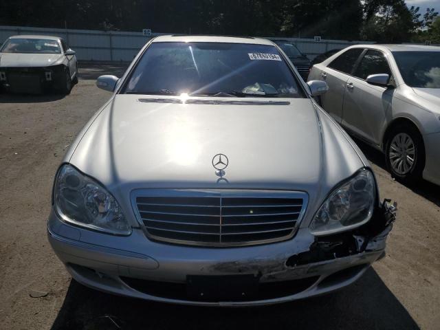 WDBNG83J16A480846 - 2006 MERCEDES-BENZ S 430 4MATIC SILVER photo 5