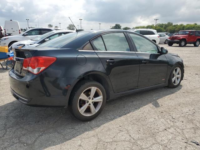 1G1PE5SB0F7124077 - 2015 CHEVROLET CRUZE LT BLACK photo 3