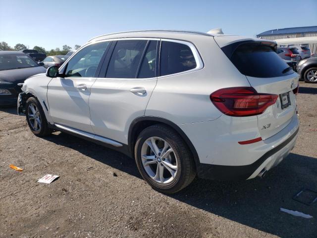 5UXTR9C55KLP97053 - 2019 BMW X3 XDRIVE30I WHITE photo 2