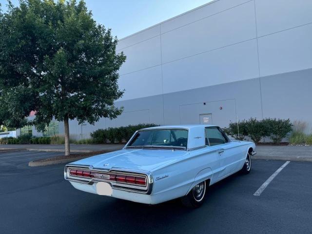 6Y83Z155635 - 1966 FORD T-BIRD BLUE photo 4