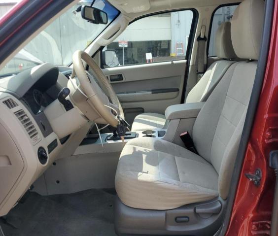 1FMCU0DG3CKB50312 - 2012 FORD ESCAPE XLT 红色 照片 7