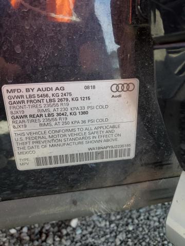 WA1BNAFY9J2235185 - 2018 AUDI Q5 PREMIUM PLUS BLACK photo 13