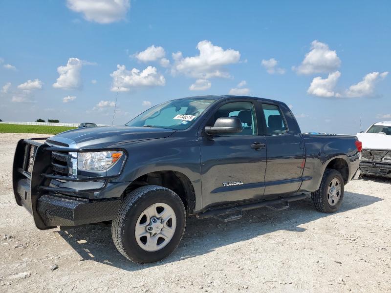 5TFRM5F14AX011634 - 2010 TOYOTA TUNDRA DOUBLE CAB SR5 CHARCOAL photo 1
