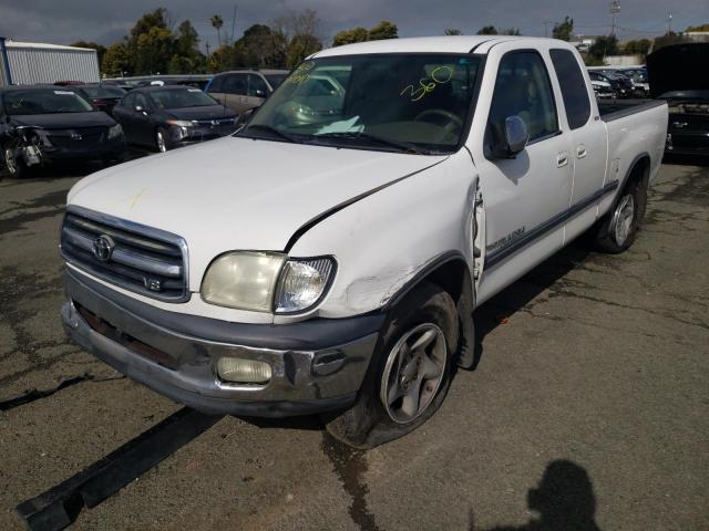 5TBRT34102S305137 - 2002 TOYOTA TUNDRA ACCESS CAB WHITE photo 1