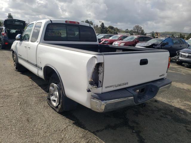 5TBRT34102S305137 - 2002 TOYOTA TUNDRA ACCESS CAB თეთრი ფოტო 2