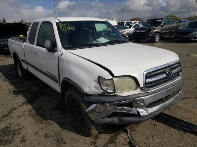 5TBRT34102S305137 - 2002 TOYOTA TUNDRA ACCESS CAB თეთრი ფოტო 4
