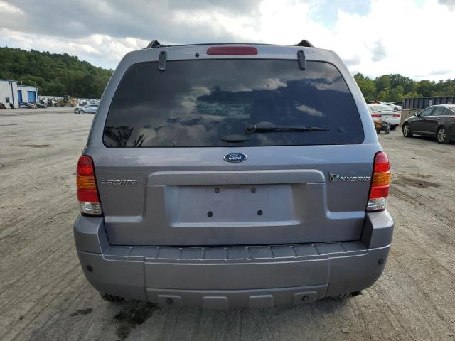 1FMCU59H97KA44113 - 2007 FORD ESCAPE HEV GRAY photo 6