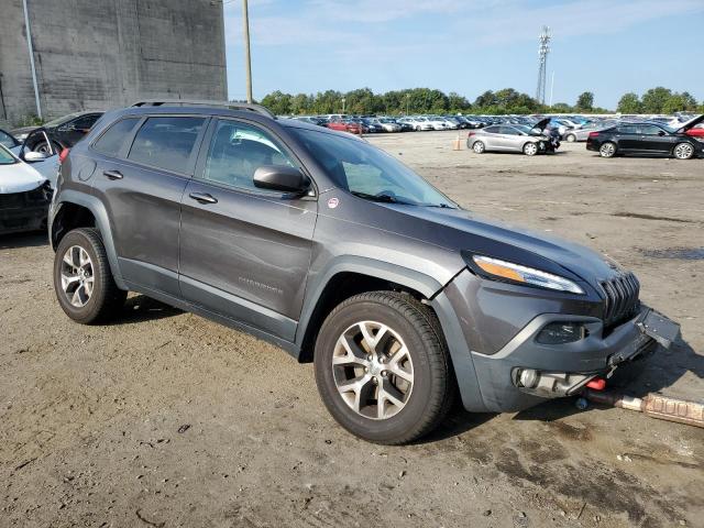 1C4PJMBS5FW582622 - 2015 JEEP CHEROKEE TRAILHAWK GRAY photo 4