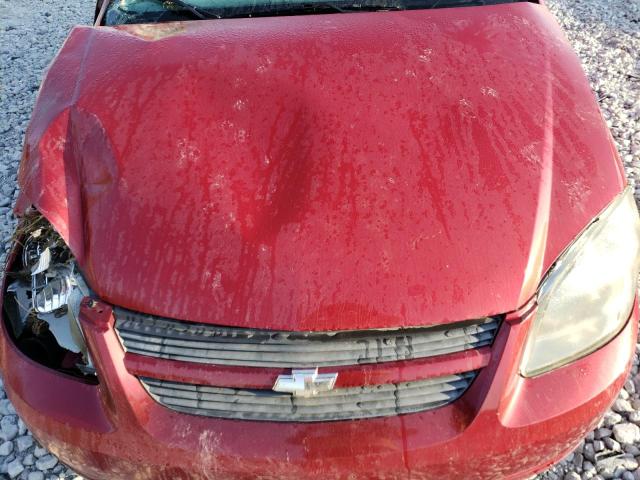 1G1AB1F53A7134042 - 2010 CHEVROLET COBALT LS RED photo 11