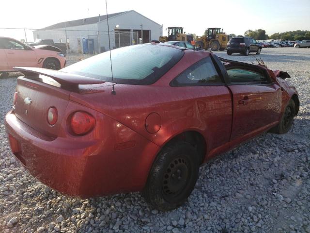 1G1AB1F53A7134042 - 2010 CHEVROLET COBALT LS RED photo 3