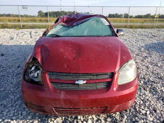 1G1AB1F53A7134042 - 2010 CHEVROLET COBALT LS RED photo 5