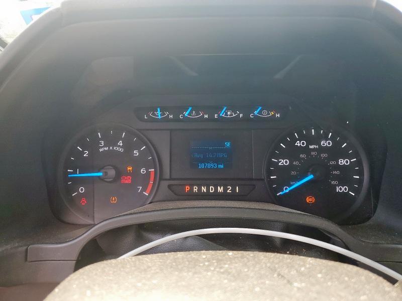 1FT7W2B61HEF10396 - 2017 FORD F250 SUPER DUTY Mavi fotoğraf 9