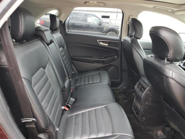 2FMPK4J95JBB10342 - 2018 FORD EDGE SEL Շագանակագույն լուսանկար 11