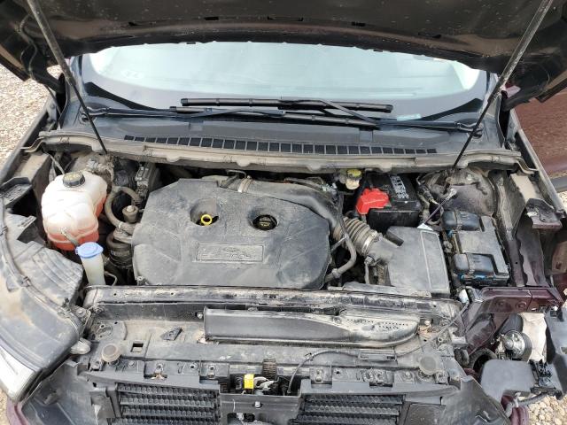 2FMPK4J95JBB10342 - 2018 FORD EDGE SEL Շագանակագույն լուսանկար 12