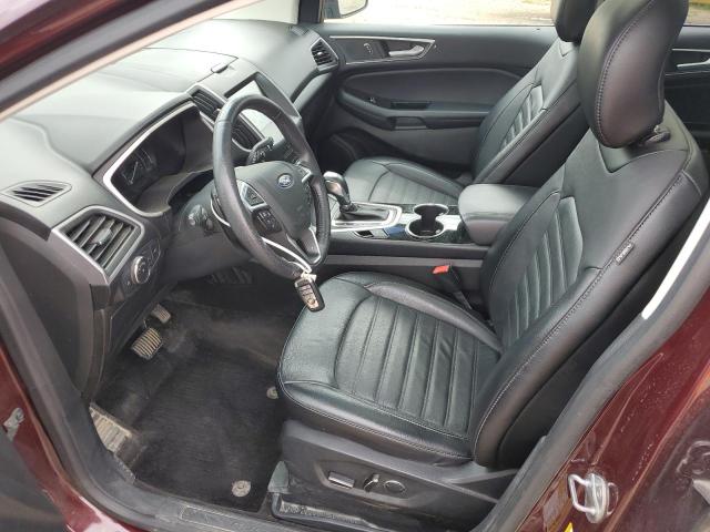 2FMPK4J95JBB10342 - 2018 FORD EDGE SEL Շագանակագույն լուսանկար 7