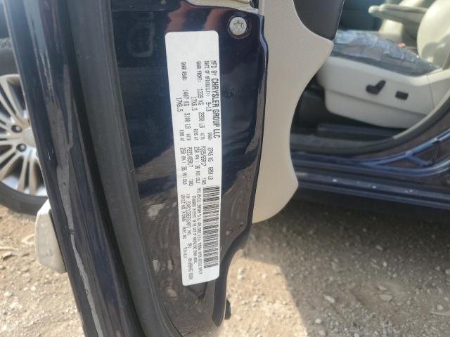 2C4RC1CG8ER164073 - 2014 CHRYSLER TOWN & COU TOURING L BLACK photo 13