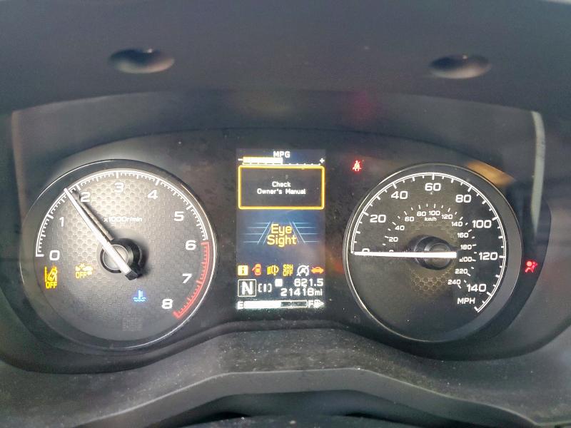 JF2SKAAC5RH414425 - 2024 SUBARU FORESTER GRAY photo 9