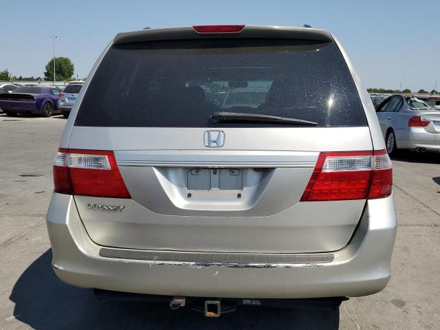 5FNRL38756B019039 - 2006 HONDA ODYSSEY EXL SILVER photo 6