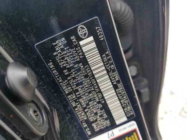 4T1BF1FK4GU116953 - 2016 TOYOTA CAMRY LE BLACK photo 12