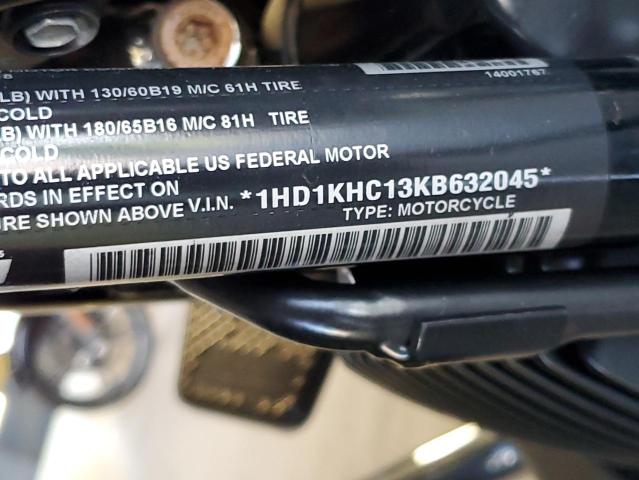 1HD1KHC13KB632045 - 2019 HARLEY-DAVIDSON FLTRX أسود صورة 9