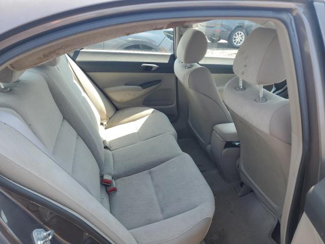 2HGFA1F58AH547838 - 2010 HONDA CIVIC LX GRAY photo 10