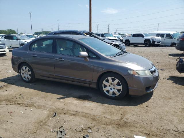 2HGFA1F58AH547838 - 2010 HONDA CIVIC LX GRAY photo 4