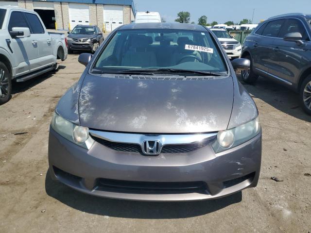 2HGFA1F58AH547838 - 2010 HONDA CIVIC LX GRAY photo 5