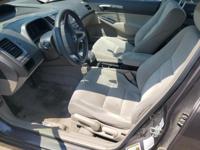 2HGFA1F58AH547838 - 2010 HONDA CIVIC LX GRAY photo 7
