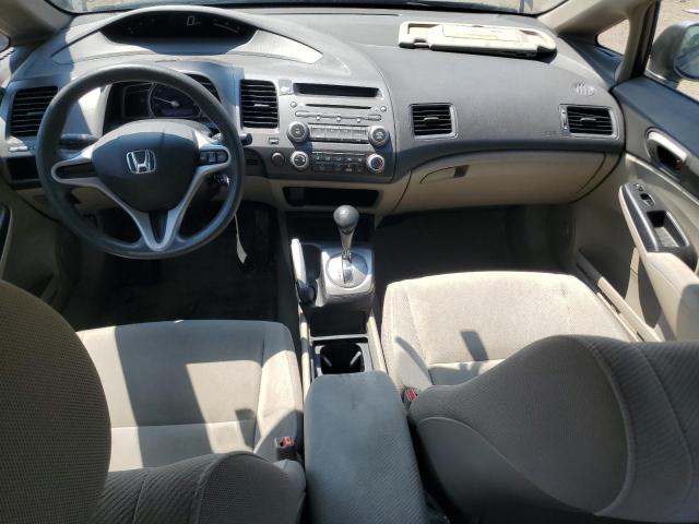 2HGFA1F58AH547838 - 2010 HONDA CIVIC LX GRAY photo 8