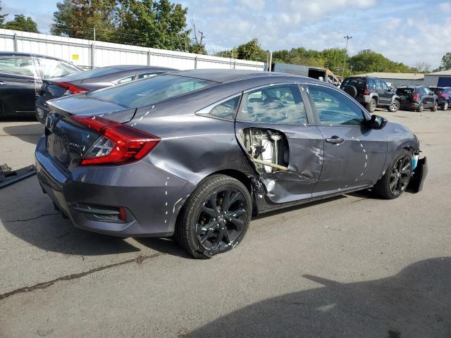 2HGFC2F81KH594575 - 2019 HONDA CIVIC SPORT GRAY photo 3