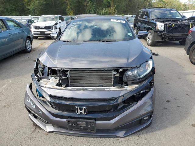 2HGFC2F81KH594575 - 2019 HONDA CIVIC SPORT GRAY photo 5