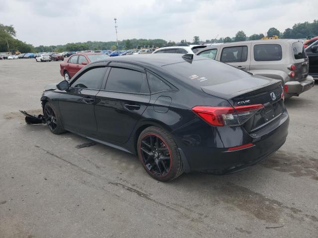 2HGFE2F51NH573570 - 2022 HONDA CIVIC SPORT BLACK photo 2