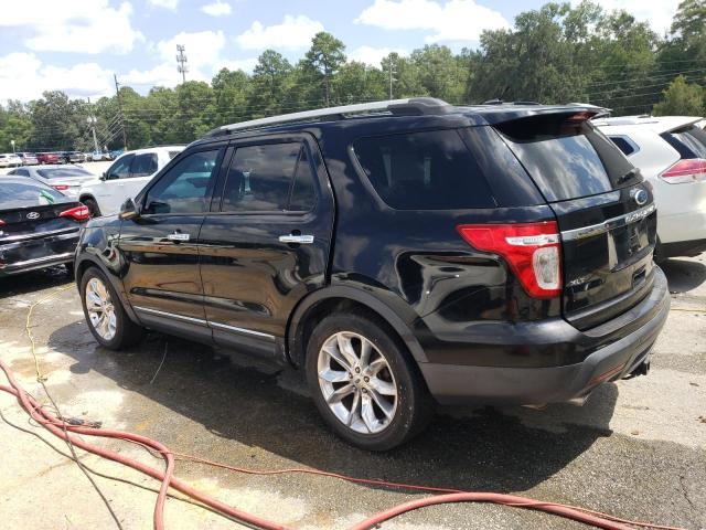 1FMHK7D87CGA32912 - 2012 FORD EXPLORER XLT BLACK photo 2