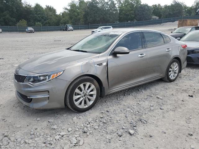 5XXGU4L33JG265737 - 2018 KIA OPTIMA EX SILVER photo 1