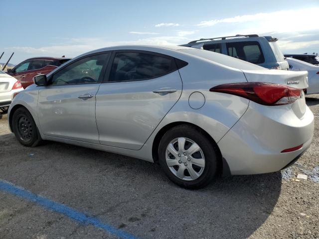 KMHDH4AE9GU581833 - 2016 HYUNDAI ELANTRA SE SILVER photo 2