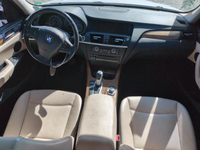 5UXWX9C59D0D05649 - 2013 BMW X3 XDRIVE28I SILVER photo 8