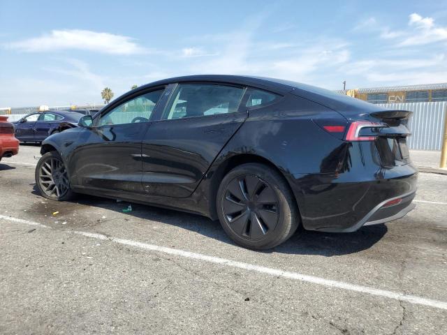 5YJ3E1EB1RF788428 - 2024 TESLA MODEL 3 Czarny zdjęcie 2