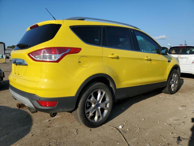 1FMCU9JX4EUD95250 - 2014 FORD ESCAPE TITANIUM YELLOW photo 3