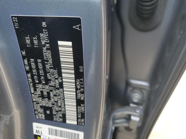 5TDKDRAH5PS008396 - 2023 TOYOTA HIGHLANDER L BLUE photo 13