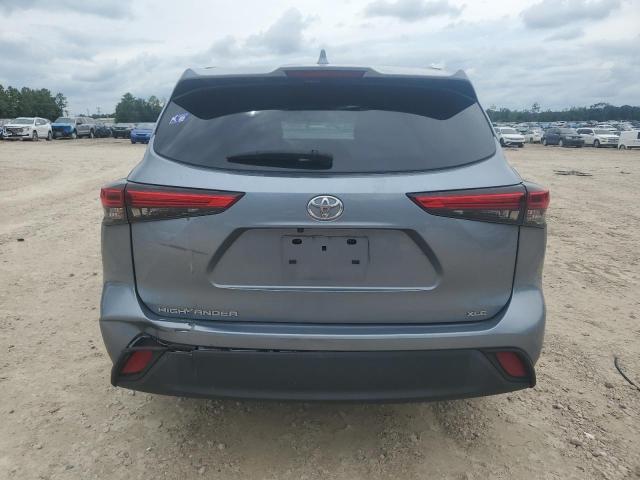 5TDKDRAH5PS008396 - 2023 TOYOTA HIGHLANDER L BLUE photo 6