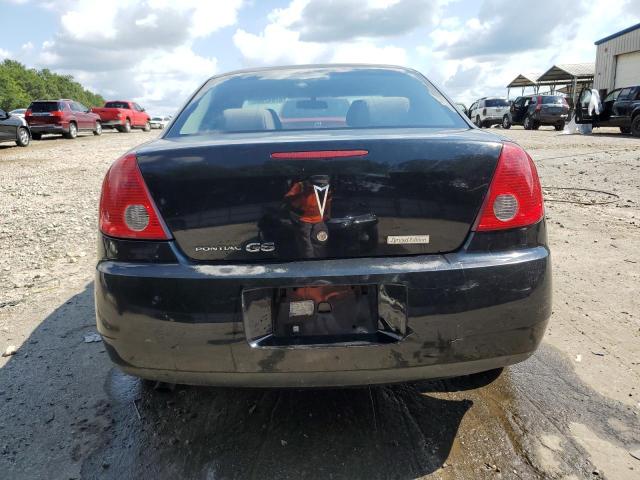 1G2ZG58B074256071 - 2007 PONTIAC G6 BASE BLACK photo 6