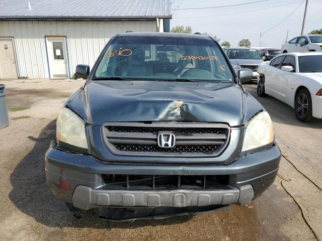 5FNYF18574B007199 - 2004 HONDA PILOT EXL GRAY photo 5