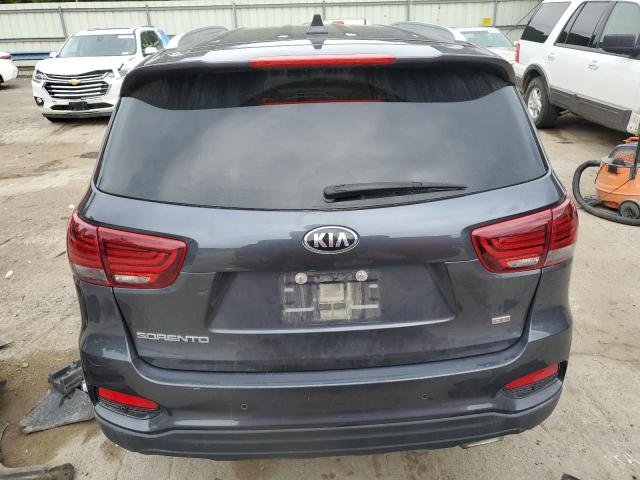 5XYPGDA35KG523912 - 2019 KIA SORENTO L BLACK photo 6