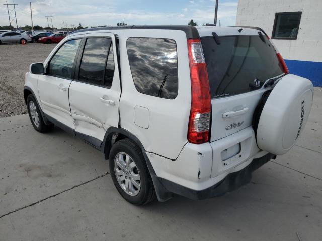 JHLRD78946C007535 - 2006 HONDA CR-V SE WHITE photo 2