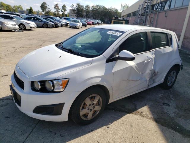 1G1JA6SH3G4102833 - 2016 CHEVROLET SONIC LS WHITE photo 1