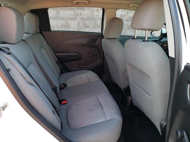 1G1JA6SH3G4102833 - 2016 CHEVROLET SONIC LS WHITE photo 10