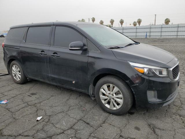 KNDMA5C17H6284140 - 2017 KIA SEDONA L BLACK photo 4