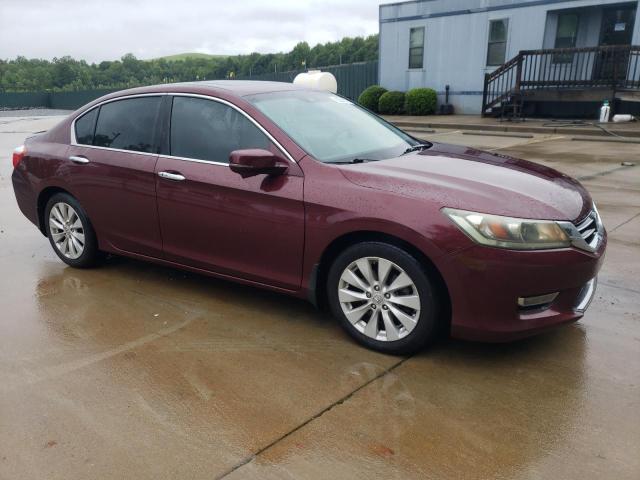 1HGCR2F89DA149889 - 2013 HONDA ACCORD EXL 栗色 照片 4